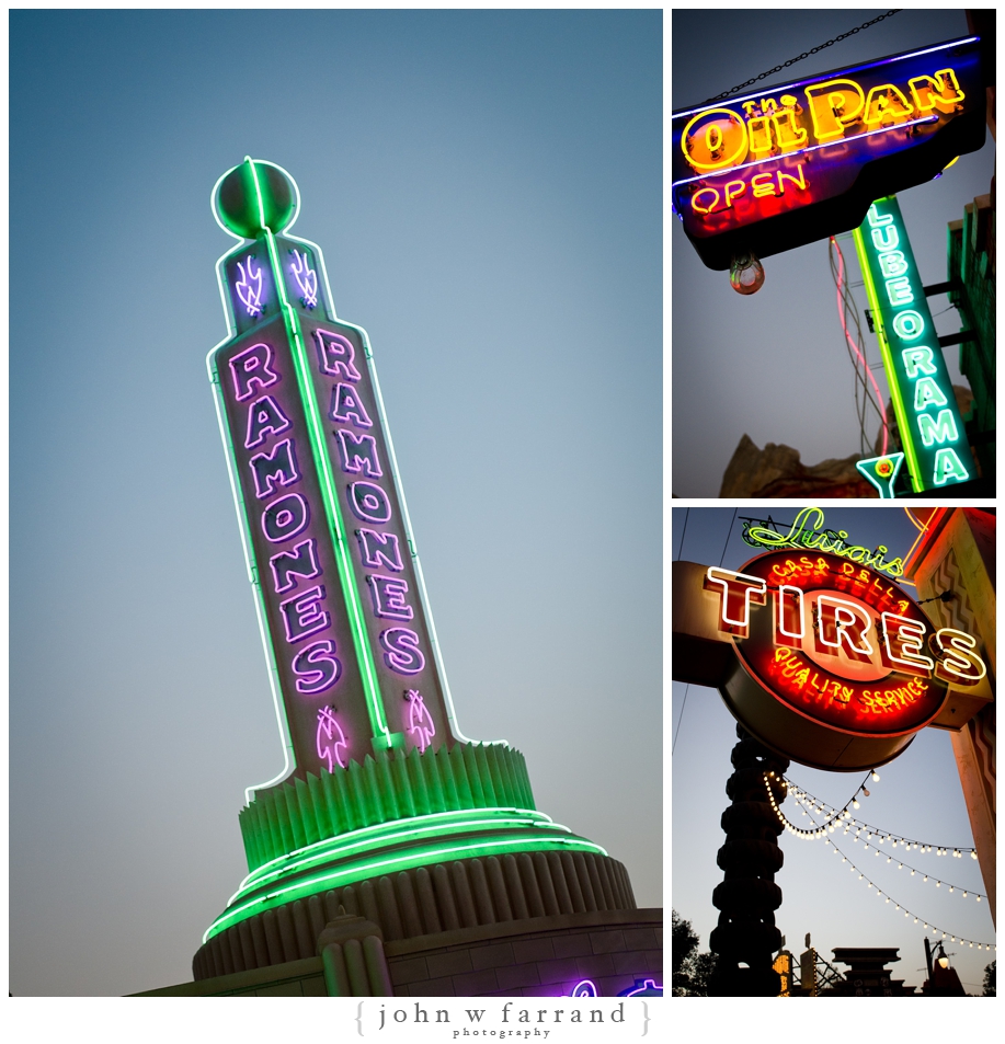 Route 66 Signs - Cars Land