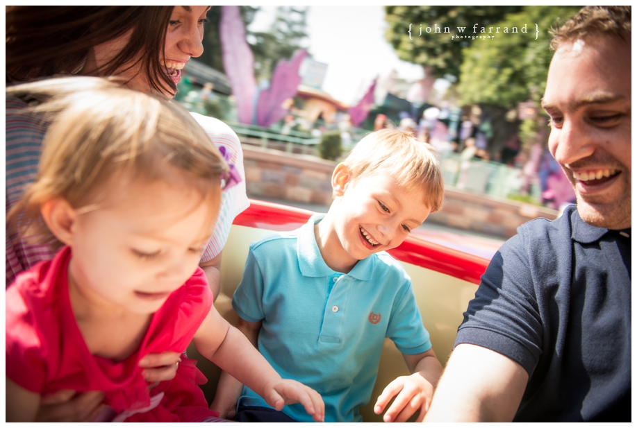 Disneyland Family Photographer - Getting dizzy on the Tea Cups.  I was at least.