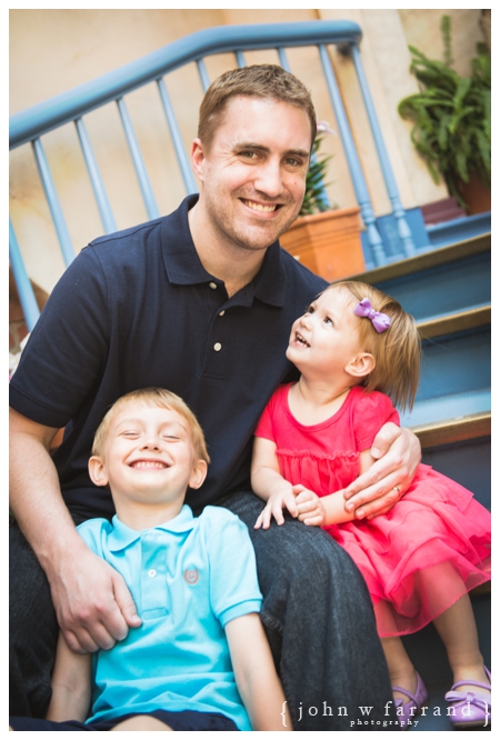 Disneyland Family Photographer - New Orleans Square staircase